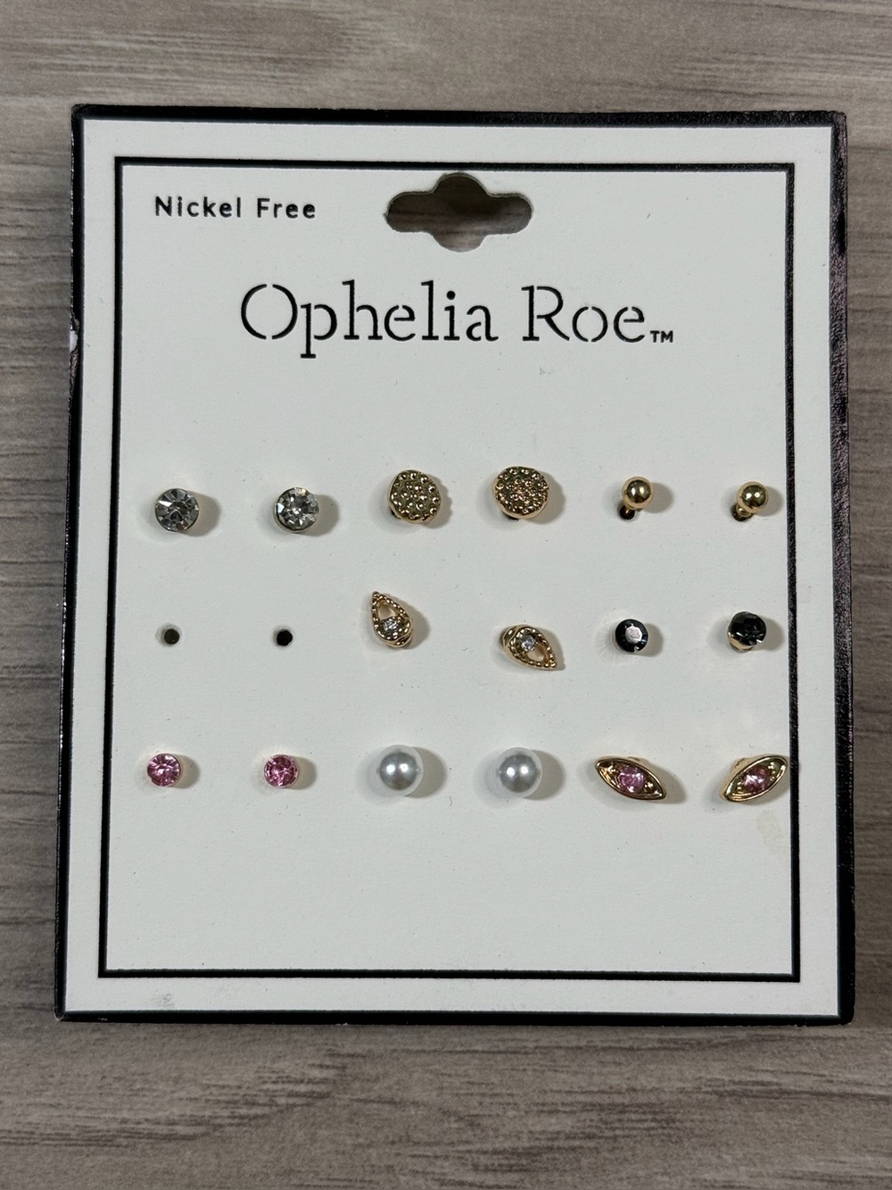 Ophelia Roe Women’s Mixed Earring Set (missing one pair)